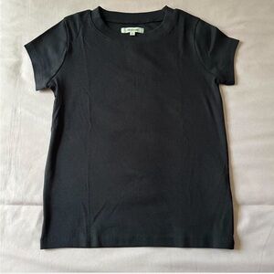 NWOT madewell black ribbed top